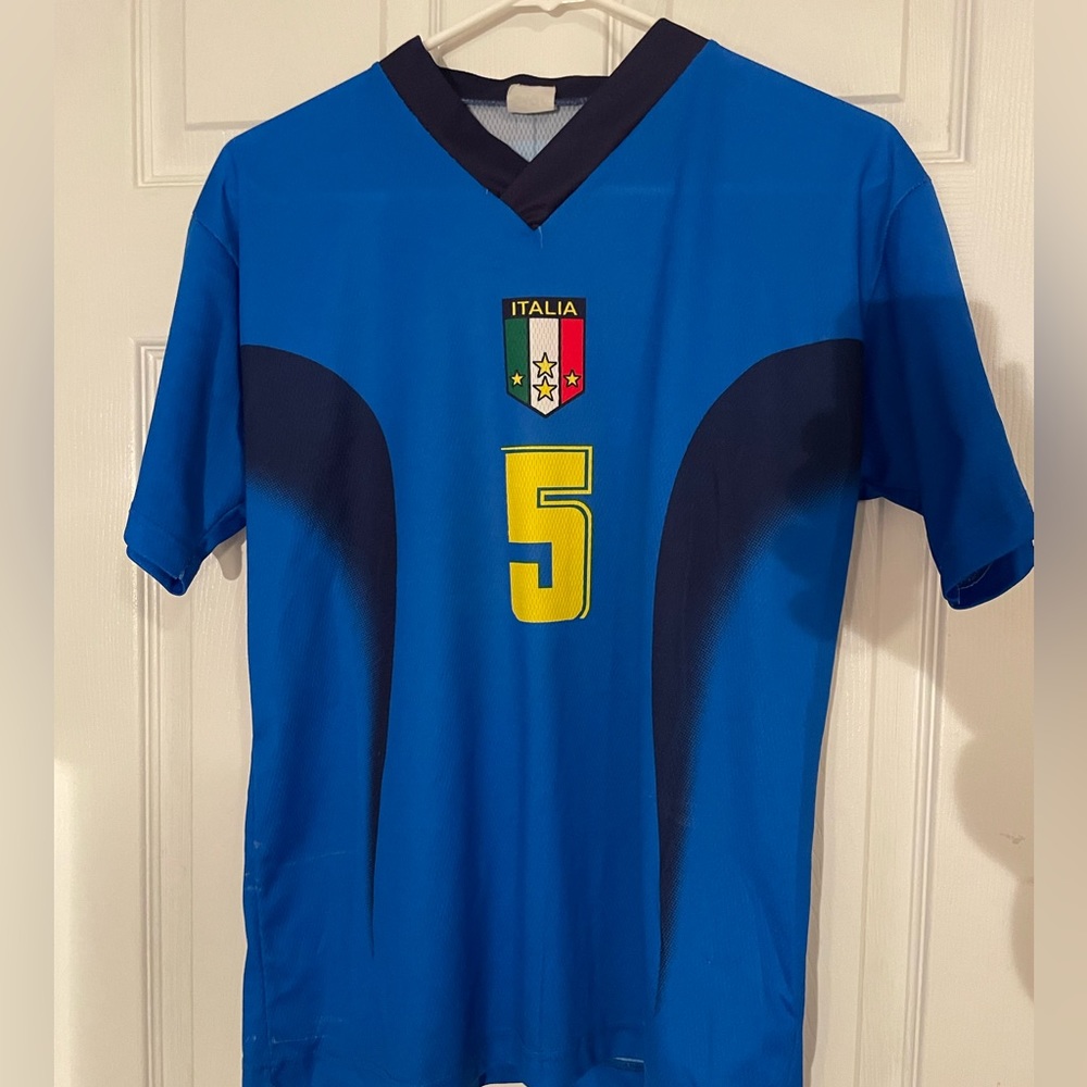 Fabio Cannavaro #5 Italy 2005 FIFA soccer jersey